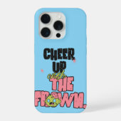 IPHONE 15 PRO CRUSH THE FROWN CHEER UP CASE iPhoneケース (裏面)