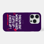 IPHONE 15 PRO DREAM BIG CHEER UP CASE iPhoneケース (裏面横)