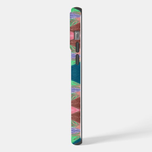 iPhone 15 Pro MaxケースのBlaze C/M iPhoneケース (左側面)