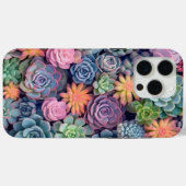 iPhone 15 pro maxケース数々のカラー花 Case-Mate iPhoneケース (裏面 (横))