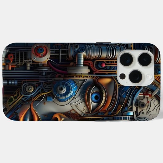 iPhone 15 pro maxケース科学技術 Case-Mate iPhoneケース (裏面 (横))