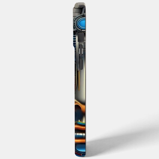 iPhone 15 pro maxケース科学技術 Case-Mate iPhoneケース (裏面 / 左)