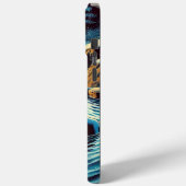 iPhone 15 Pro Maxケース – 温泉の若者 Case-Mate iPhoneケース (裏面 / 左)