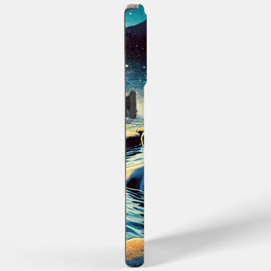 iPhone 15 Pro Maxケース – 温泉の若者 Case-Mate iPhoneケース (裏面 / 右)