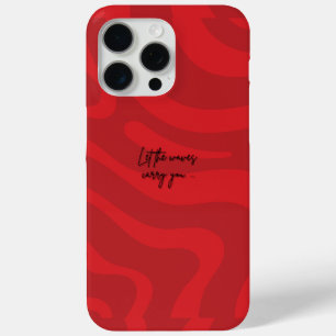 iPhone 15 Pro Maxケース「Let the Waves 運 You」 Maxケース