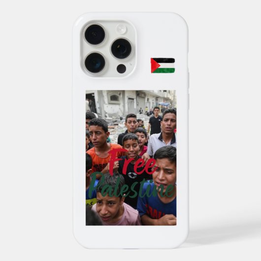Iphone 15 Pro Max Case Free Palestine  iPhoneケース (裏面)