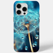 iPhone 15Proの最大ケース青い花のスタメン Case-Mate iPhoneケース (裏面)