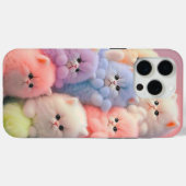 iPhone 15Pro Maxケースteddy catsカラフル Case-Mate iPhoneケース (裏面 (横))