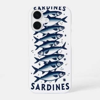 iphone 16のSardines電話ケース 16ケース