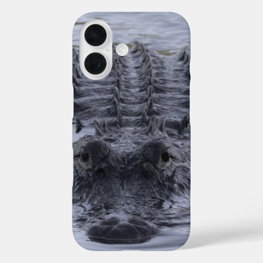 iPhone 16ケースにハングリーゲーター Case-Mate iPhoneケース (裏面)