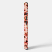iPhone 16ケースクローズアップのピンクの花 Case-Mate iPhoneケース (裏面 / 左)