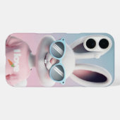 iPhone 16ケース私はニンジンbunny大好き Case-Mate iPhoneケース (裏面 (横))