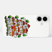 iPhone 16ケース（ドードル – 手書き） Case-Mate iPhoneケース (裏面 (横))