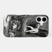 iPhone 16ケース ハロウィン アート (裏面横)