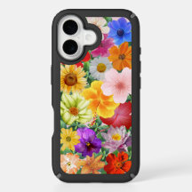 Iphone 16ケース（花あり）