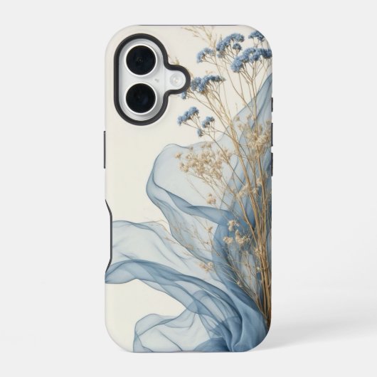 iPhone 16ケース 花柄 (裏面)