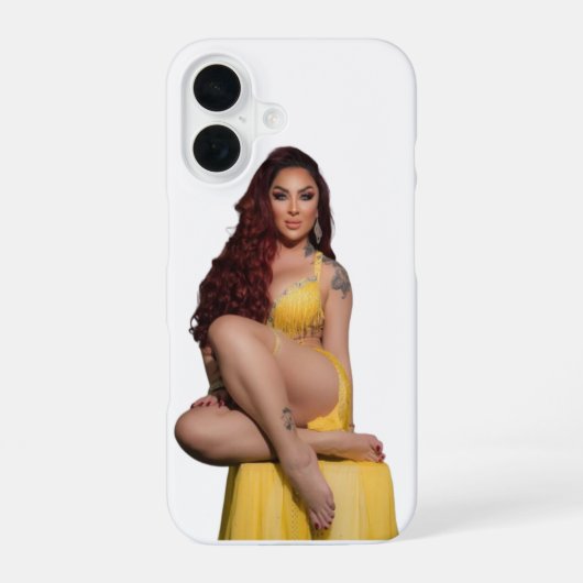 iPhone 16ケース firuza_bellydancer (裏面)