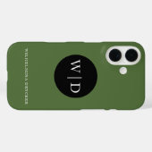 iPhone 16パーソナライズされたケース(お名前) Case-Mate iPhoneケース (裏面 (横))