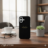 iPhone 16パーソナライズされたケース(名前とイニシャル) Case-Mate iPhoneケース