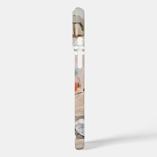 iphone 16用の美的モバイルケース Case-Mate iPhoneケース (裏面 / 左)