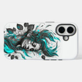 iPhone 16離れケ芸術的ースの女の子 Case-Mate iPhoneケース (裏面 (横))