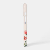 iPhone 16 かわいい 花柄 カバー (左側面)