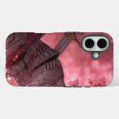 iPhone 16 アニメナイトアーマー ダークファンタジー 桜 Case-Mate iPhoneケース (裏面 (横))
