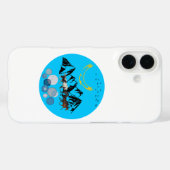 IPhone 16 カザフスタン ケース Case-Mate iPhoneケース (裏面 (横))