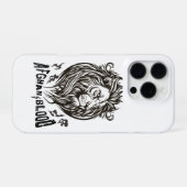 iPhone 16 ケース アフガン ブラッド ライオン (裏面横)