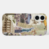 iPhone 16 ケース ヴィンテージ ヨーロッパ風 コラージュデザイン Case-Mate iPhoneケース (裏面 (横))