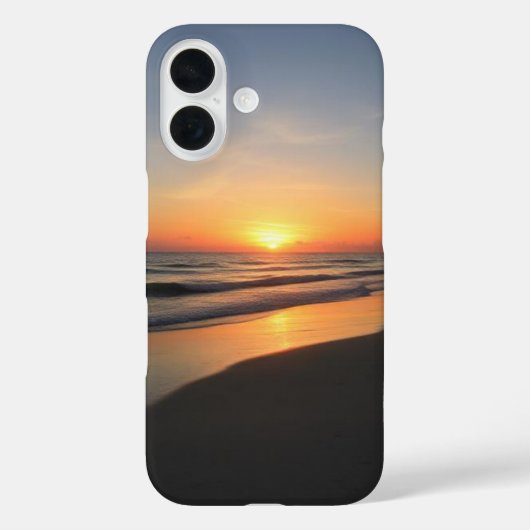 iPhone 16 サンセットビーチフォンケース Case-Mate iPhoneケース (裏面)