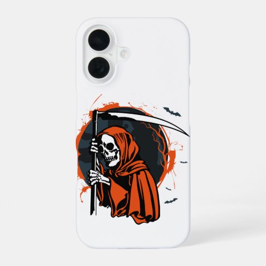 iPhone 16 スリムフィット ハロウィンケース 16ケース (裏面)