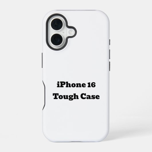 iPhone 16 タフケース オーダーメイド 16ケース (裏面)