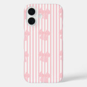 iPhone 16 ピンクリボンデザイン Case-Mate iPhoneケース (裏面)