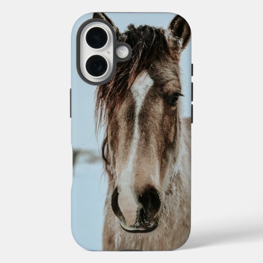iPhone 16 馬 モチーフ スマホケース Case-Mate iPhoneケース (裏面)