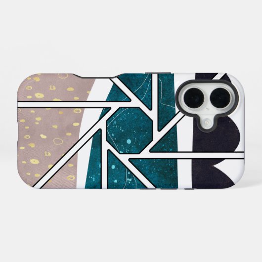 iphone 16 abstract case design 16ケース (裏面横)