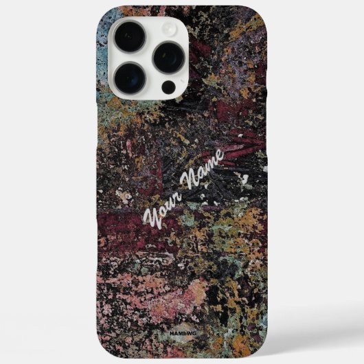 Iphone 16 Caseアーティストルッ絵を描クHAMbWG Case-Mate iPhoneケース (裏面)