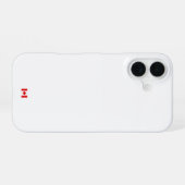 iPhone 16 Case 16ケース (裏面横)