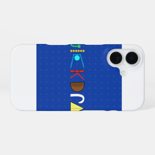 iPhone 16 Case 16ケース (裏面横)