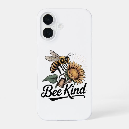 iPhone 16 Case Bee Kind 16ケース (裏面)