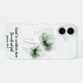 Iphone 16 case, Biblical phrase 16ケース (裏面横)