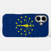 iPhone 16 Case-Mate インディアナ州の旗 iPhoneケース (裏面 (横))