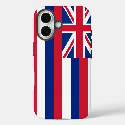 iPhone 16 Case-Mate with Hawaii州旗 Case-Mate iPhoneケース (裏面)