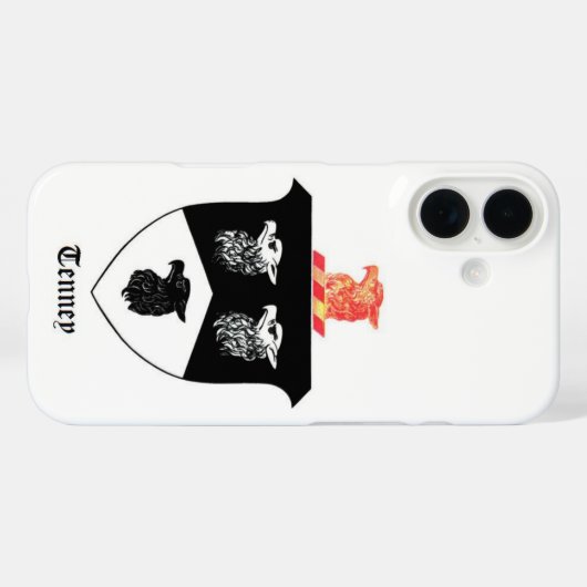 iPhone 16 Case - Tenney Crest Case-Mate iPhoneケース (裏面 (横))