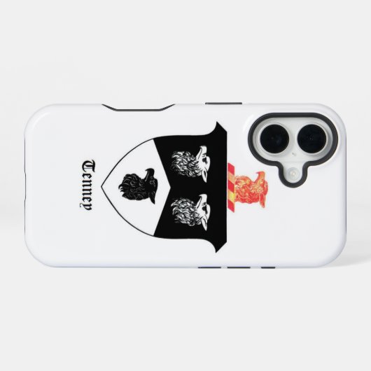 iPhone 16 Case - Tenney Family Crest 16ケース (裏面横)