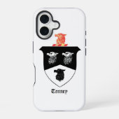 iPhone 16 Case - Tenney Family Crest 16ケース (裏面)