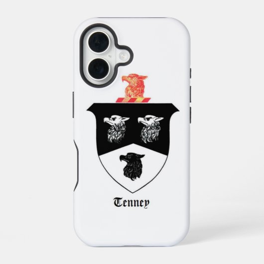 iPhone 16 Case - Tenney Family Crest 16ケース (裏面)
