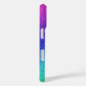 iPhone 16 Hülle Glänzend Regenbogen Glitzer Bunt  Case-Mate iPhoneケース (裏面 / 右)
