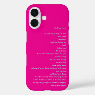 iphone 16 Pink PhoneケースSoula System 16ケース