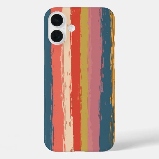 iPhone 16 Plusケース- ストライプの Pattern Case-Mate iPhoneケース (裏面)